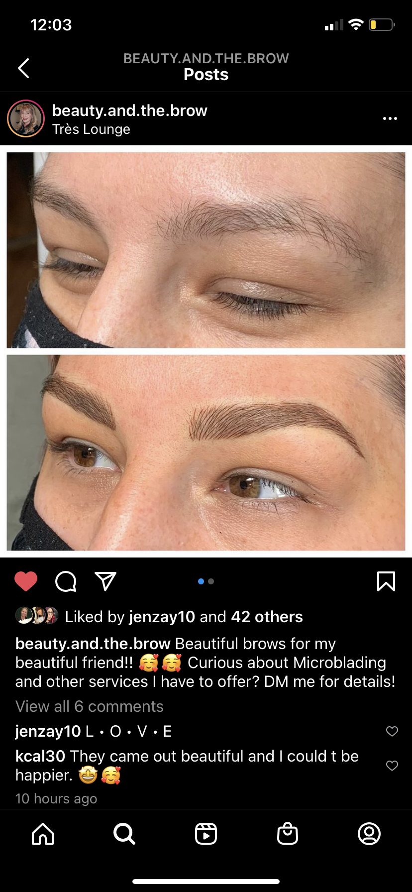 Beauty and the deals brow